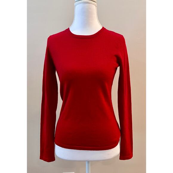 Ann Taylor Red Sweater xs - Picture 2 of 3